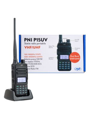 Prenosna VHF / UHF radijska postaja PNI P15UV