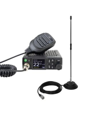 PNI Escort HP 8900 ASQ in CB antena PNI Extra 40