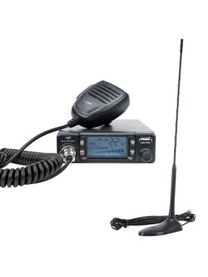 PNI Escort HP 9700 in CB antena PNI Extra 45