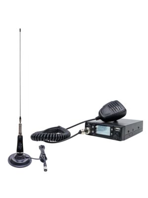 Paket radijske postaje CB PNI Escort HP 9700 USB in antena CB PNI LED 2000 z magnetno podlago