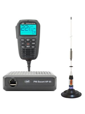 Paket CB radijske postaje PNI Escort HP 65 ASQ in CB antene PNI ML70 z magnetom