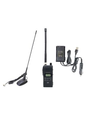Paket CB PNI Escort HP 72 radijske postaje z napajalnim adapterjem in PNI Extra 48 anteno