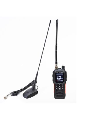 Prenosna CB radijska postaja PNI Escort HP 102 multi standard, 4W, 12V-24V, AM-FM s CB anteno PNI Extra 48 z magnetom