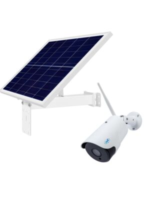 PNI IP52LR brezžična video nadzorna kamera in PNI fotovoltaični sončni panel PSF6020A