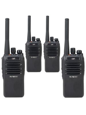 Komplet 4 prenosnih radijskih postaj PNI PMR