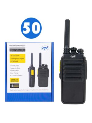 Škatla s 50 prenosnimi radijskimi postajami PNI DPMR R41