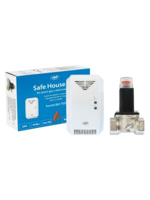Komplet senzorja plina in elektromagnetnega ventila PNI Safe House 200 3/4 palca