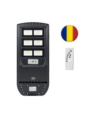 Paket ulične svetilke PNI SL220 200W z vgrajeno sončno celico + darilo z lepljivo blazinico