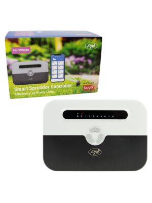 Pametni namakalni programer PNI SWI280, Wi-Fi, za 8 con, upravljanje iz Tuya Smart, združljiv z Amazon Ale