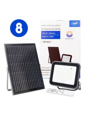 Škatla z 8-delnim LED reflektorjem PNI GreenHouse WS100