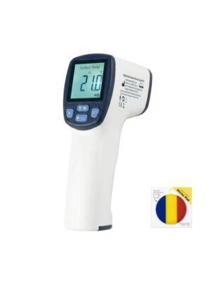 SilverCloud UF41 Digital Body & Surface Thermometer paket z lepljivo zastavico je priložen