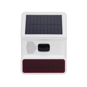 Brezžična zunanja sirena PNI SafeHouse HS009 solarno polnjenje